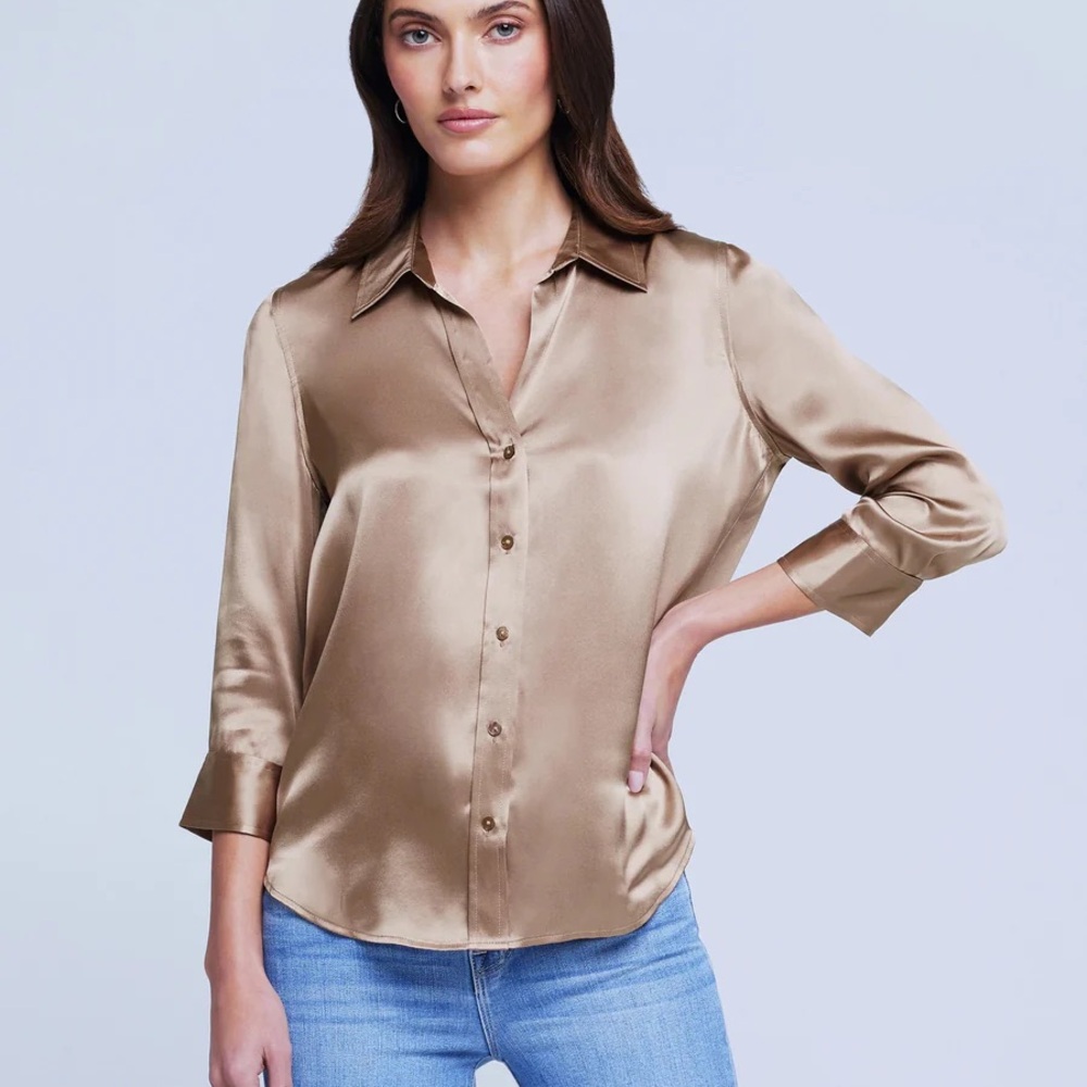 L’Agence Dani Blouse - 100% Silk